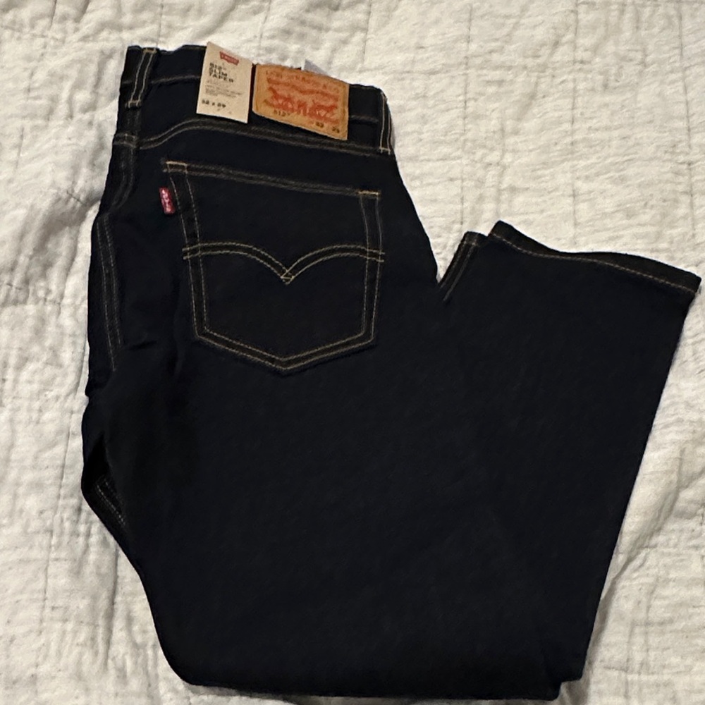 Levi's Men's Indigo Straight-Leg Jeans